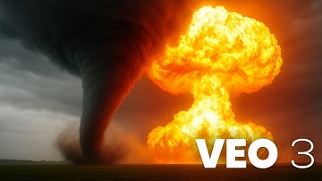 Destroying a Tornado With a Nuke! (Google Veo 3)