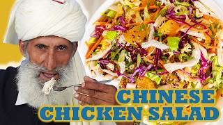 Tribal People Try Chinese Chicken Salad For The First Time