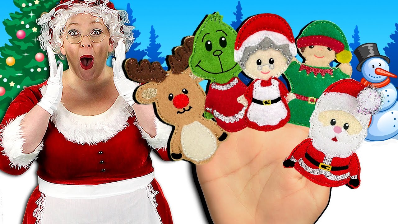 finger family christmas song finger family christmas song