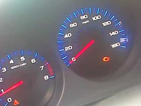 Acura TL CEL blinking at Idle - YouTube