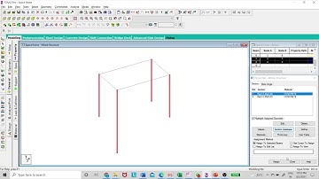 EXP 4: Analysis of SPACE FRAME using STAAD Pro