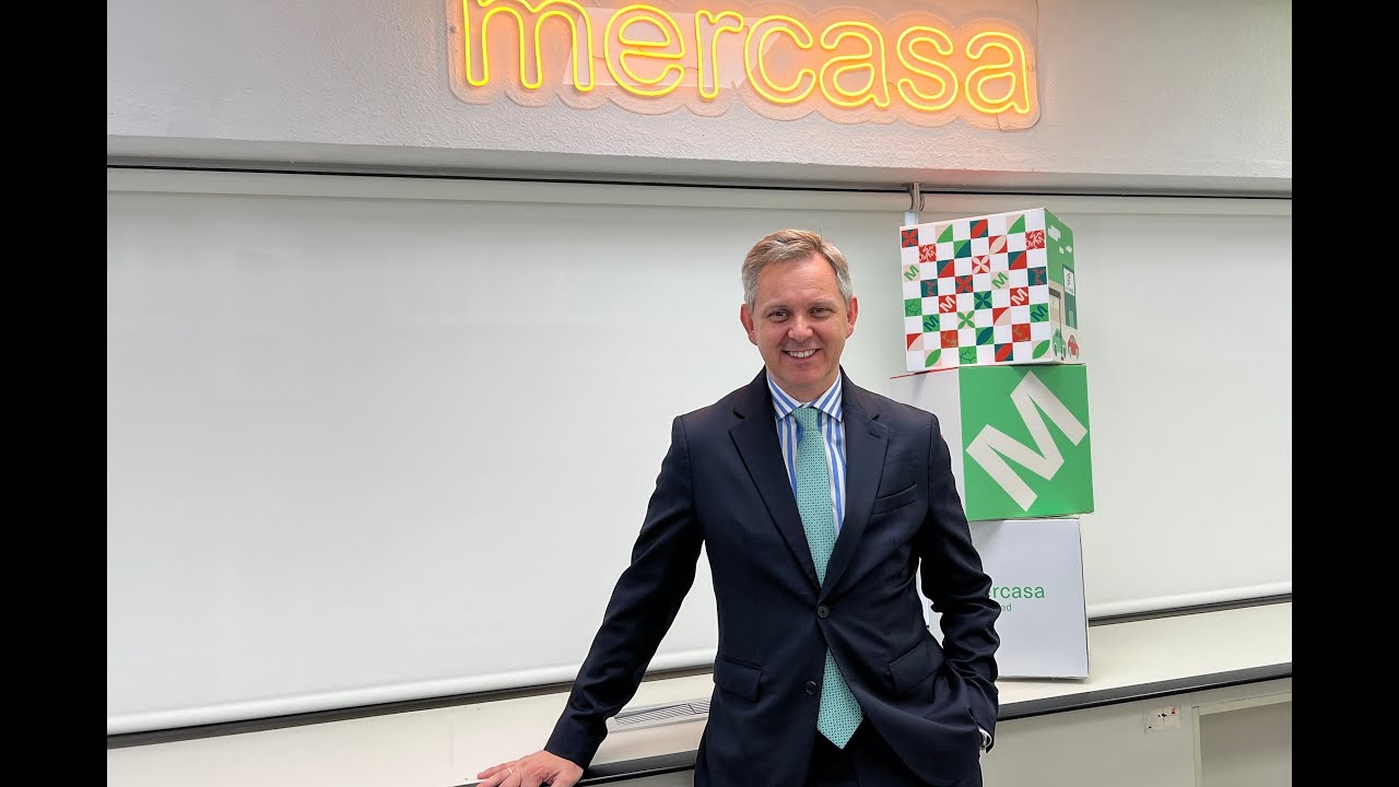 Entrevista presidente de Mercasa, José Miñones