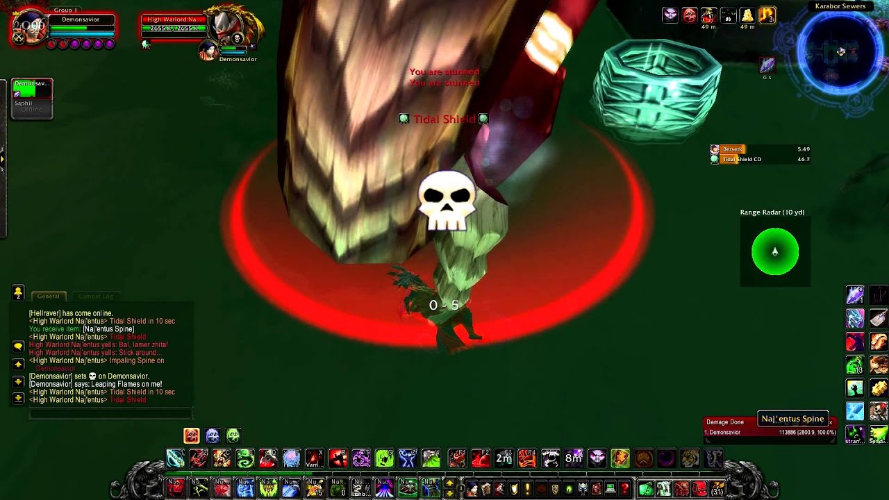 human DK solo Warlord Najentus