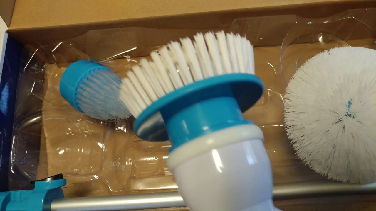 HURRICANE SPIN SCRUBBER WITH THREE INTERCHANGEABLE SPIN ...