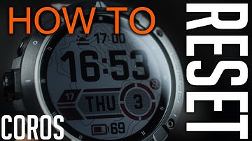 How to Factory Reset Coros Vertix 2