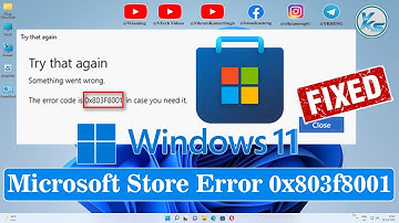 ✅ How To Fix Microsoft Store Error 0x803f8001 - Windows 11 Dell, HP, Acer, Asus