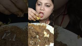 eating spicy whole chicken chickenlivrcurryeggcurry bigbites viral somueating wholechicken