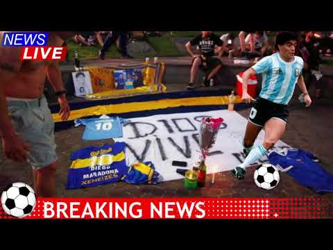 🔴Argentina in mourning after death of Diego Maradona.