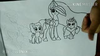 How To Draw My Little Pony Old Mane 6