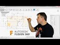 How I use Sketch Constraints and Dimensions — Fusion 360 Tutorial — #LarsLive 113