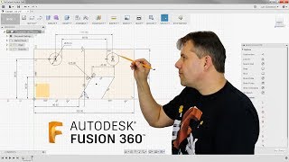 How I use Sketch Constraints and Dimensions - Fusion 360 Tutorial - #LarsLive 113
