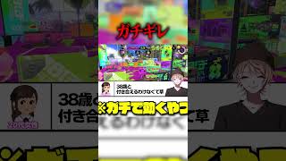 リオラ軍団の中で一番女性人気がない人ランキング【コウチャン編】 #なーな #vtuber #スプラトゥーン3#shorts|なーな