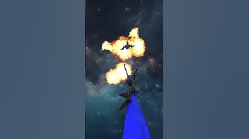 Combat in space #experiment #explosion #unity #c# #animations #movieclips #flight