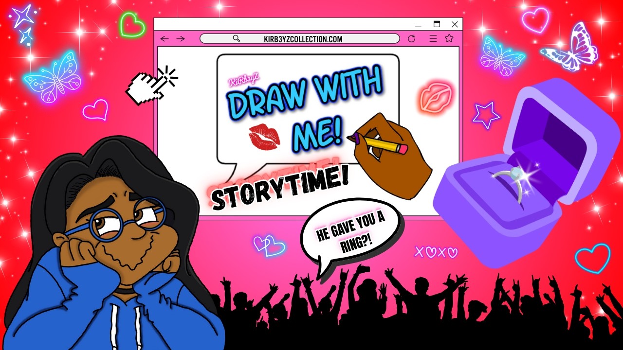 I WASN'T EXPECTING THIS... 💍 | Draw with me + Storytime - YouTube