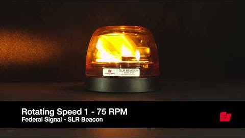 Federal Signal SLR LED Beacon Flash Patterns