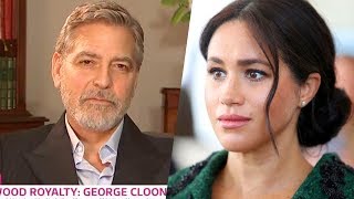 George Clooney continues to publicly defend Meghan on live TV