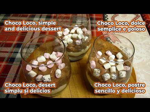 Choco Loco, desert simplu și delicios în 5 minute! - Rețetele Bunicii