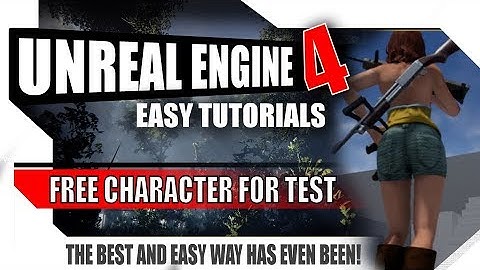 Unreal Engine 4 - FREE CHARACTER (Mixamo fuse, test only)
