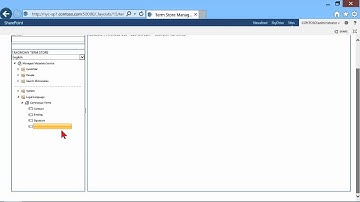 Microsoft SharePoint Server 2013 Tutorial: Configuring Terms and Term Sets | K Alliance