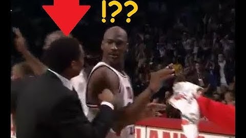 Michael Jordan really HATES Isiah Thomas even during 2003 All Star Game