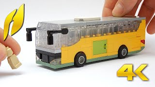 How to Build a Longdistance Bus (MOC  4K) #lego #buildingblocks #buildingblocks #bus #howto #how