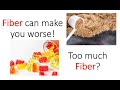 Fiber can be bad for your hemorrhoids and anus  let me tell you why