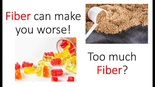 Fiber can be BAD for your hemorrhoids and anus! Let me tell you why.