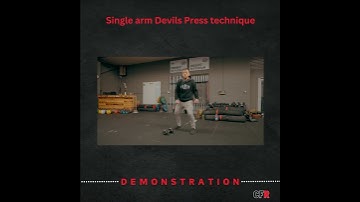 CFR Movement Videos - Single Arm Devils Press technique