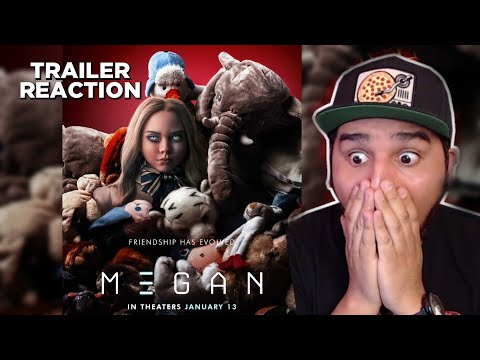 *The chat NEEDS me to watch M3GAN (2023) Trailer* WTF is this?! REACTION , Blumhouse Horror