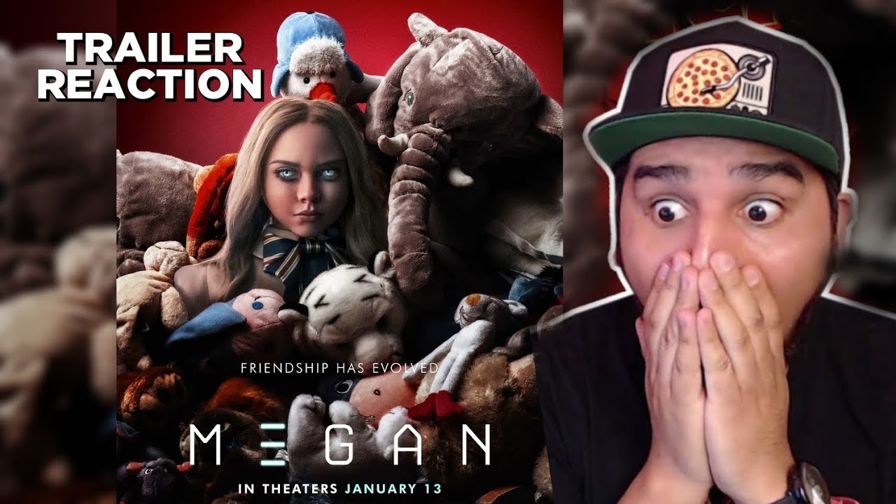*The chat NEEDS me to watch M3GAN (2023) Trailer* WTF is this?! REACTION , Blumhouse Horror