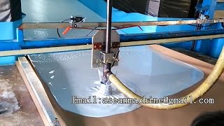 Flexibble mattresses polyurethane sponge foam horizontal full automatic continuous foaming machine
