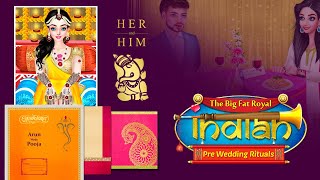 The Big Fat Royal Indian Pre Wedding Rituals - 1 || Indian Marriage GamePlay Video by GameiCreate screenshot 3