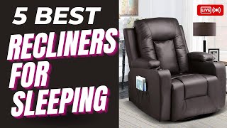 Best Recliners for Sleeping 2024 [Don’t buy one before watching this]