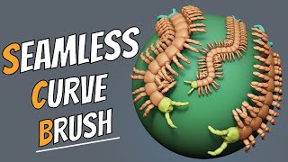 ZBrush Secrets - Create Seamless Curve Brush