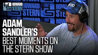 Adam Sandler’s Most Memorable Moments on the Stern Show