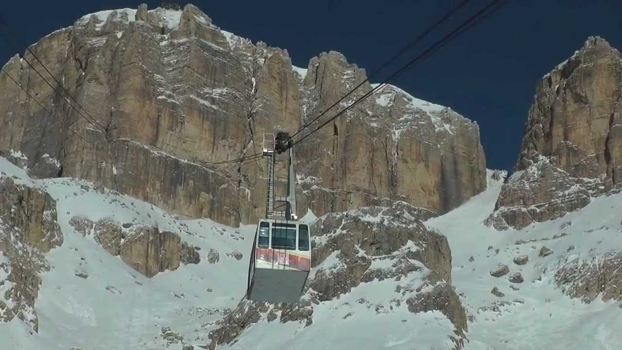 Freeride al Sass Pordoi - Val di Fassa