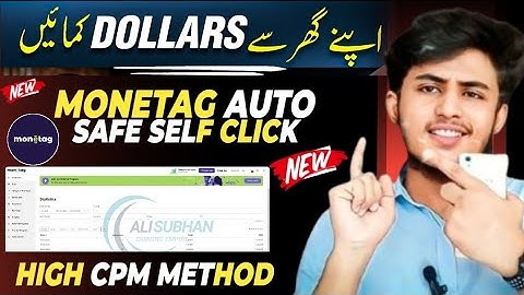 Monetag Loading High Cpm Method | Self Click Method | 2026 Fresh Method 