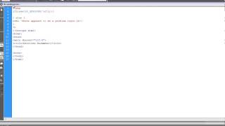 Basic Login Script in PHP Part 2