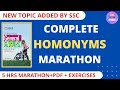 No ads complete homonyms marathon class pdf in description