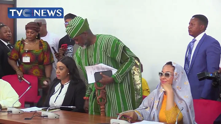 Moment Reno Omokri, Sen. Natasha Meet During Ambassadorial Screening