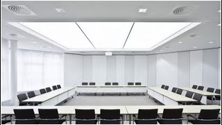 Barrisol stretch ceiling installation in one minute video