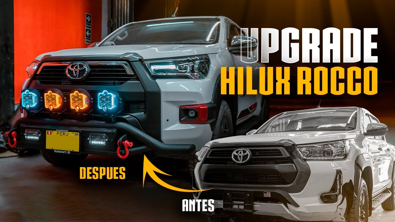 Hilux Roco Custom TRANSFORMACION HILUX A HILUX ROCCO 2023 + EQUIPAMIENTO 4X4 - GLOBAL ...
