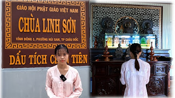 Vlog Tú Ơi - Cô Gái Nhỏ Đi Chùa #17 || Viếng Chùa Linh Sơn Gần Đỉnh Núi Sam, Dấu Tích Bàn Chân Tiên