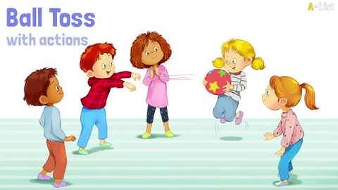 Ball Toss with ActionsㅣClass GameㅣOpen Up