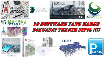 KARENA BUAT KERJA GAK CUKUP MODAL IJASAH... 10 SOFTWARE YANG HARUS DIKUASAI ANAK TEKNIK SIPIL