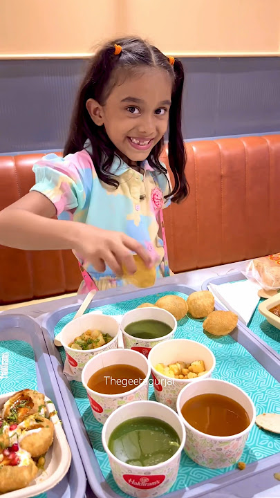 amaira ko panipuri bhot pasand h🤣 #shorts #thegeetagurjar