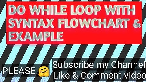 BS(hons) Computer class ||| C++ Language ||| Lecture#48 ||| Do while loop with syntax & flowchart