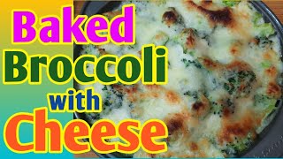 Baked Broccoli with Cheese