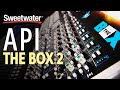 API The Box 2 Summing Mixer and Recording Console Demo