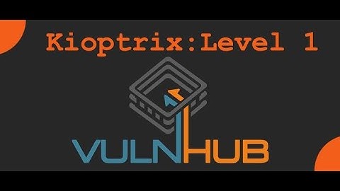 How to install #Kioptrix: Level 1 (#1)​ in #VirtualBox